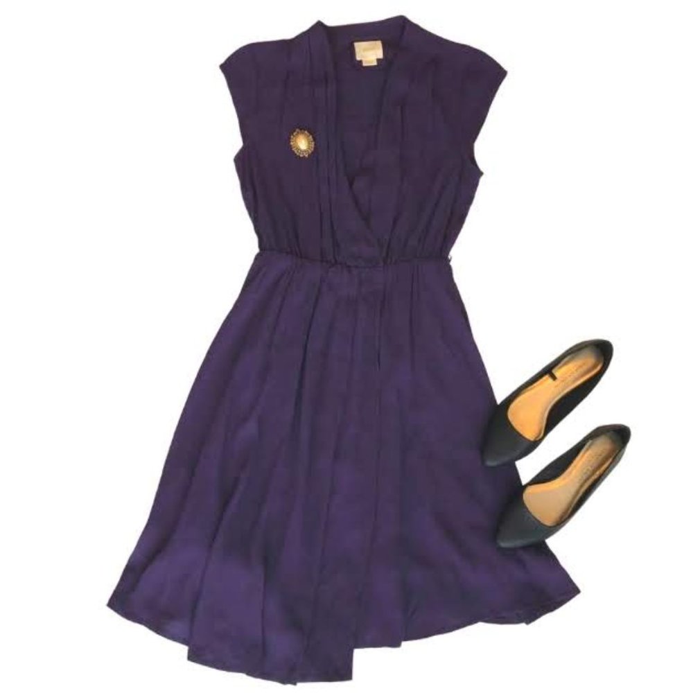Maeve purple dress